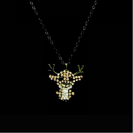 Reindeer pendant multicolor