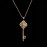 Key Pendant (tiffany style)