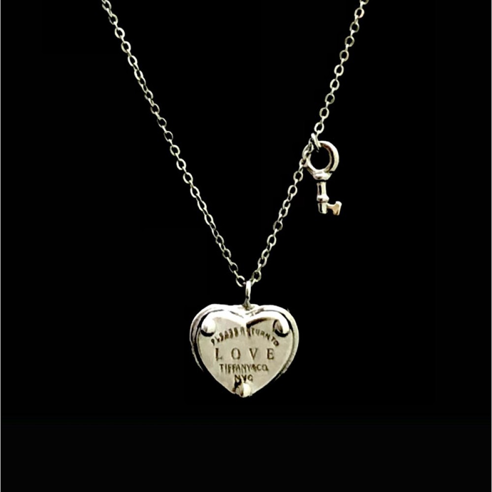 Heart Lock pendant (tiffany style)