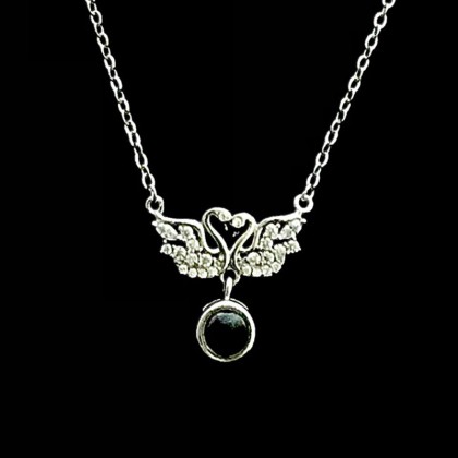 Twin Swan Pendant