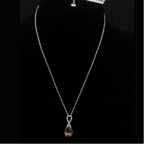 Color Swarovski element drop pendant 