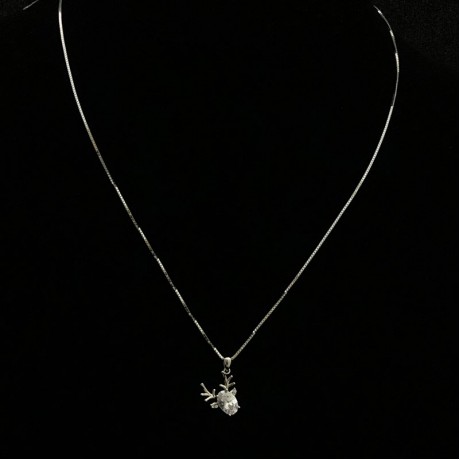 Reindeer Solitaire pendant