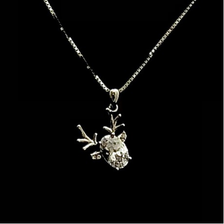 Reindeer Solitaire pendant