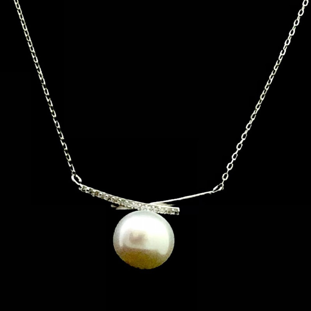 Real Pearl Chain Pendant