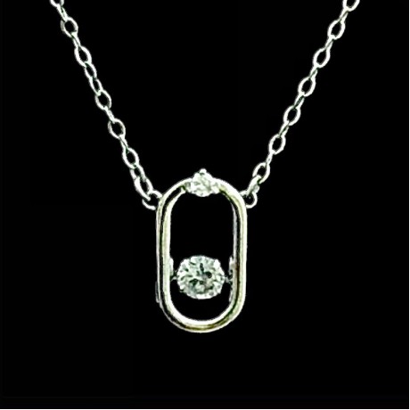 Dancing Solitaire pendant 2