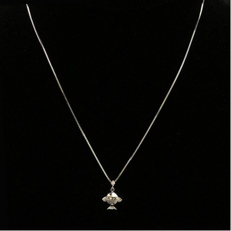 Fish Solitaire pendant