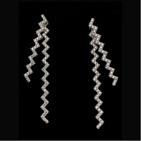 Silver Detachable earrings