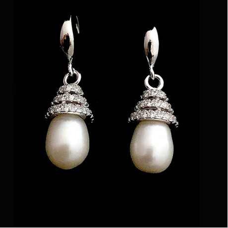 Real Pearl earrings