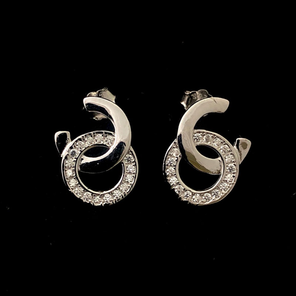 Silver earrings 4