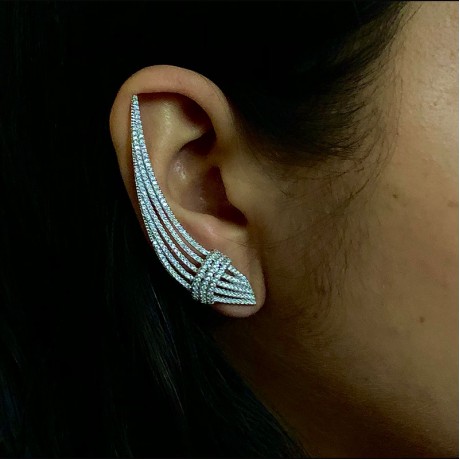 Silver earrings 3