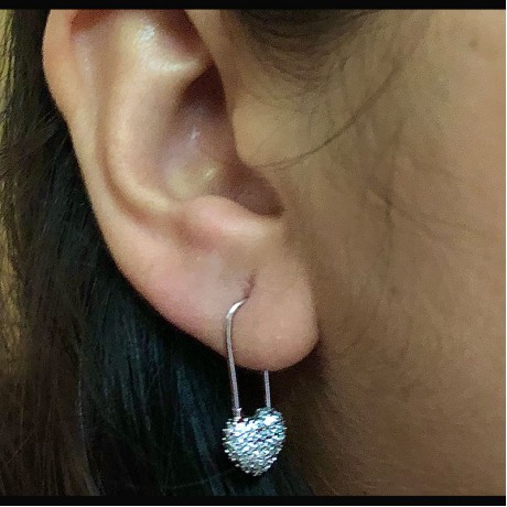 Silver earrings 1