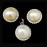 Real Pearl pendant set 6