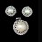 Real Pearl pendant set 7