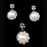 Real Pearl pendant set 9