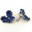 Sapphire Blue Earrings