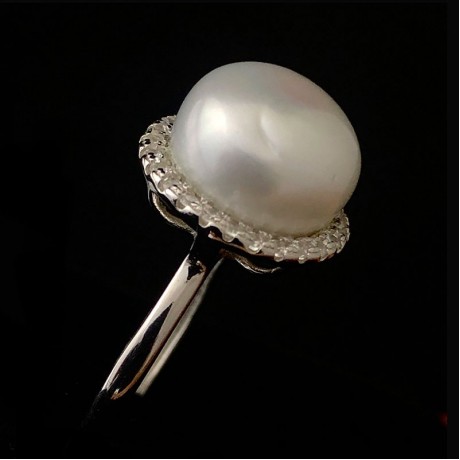 Real Pearl Ring 01