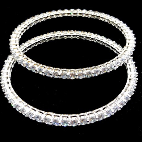 Silver bangles 2