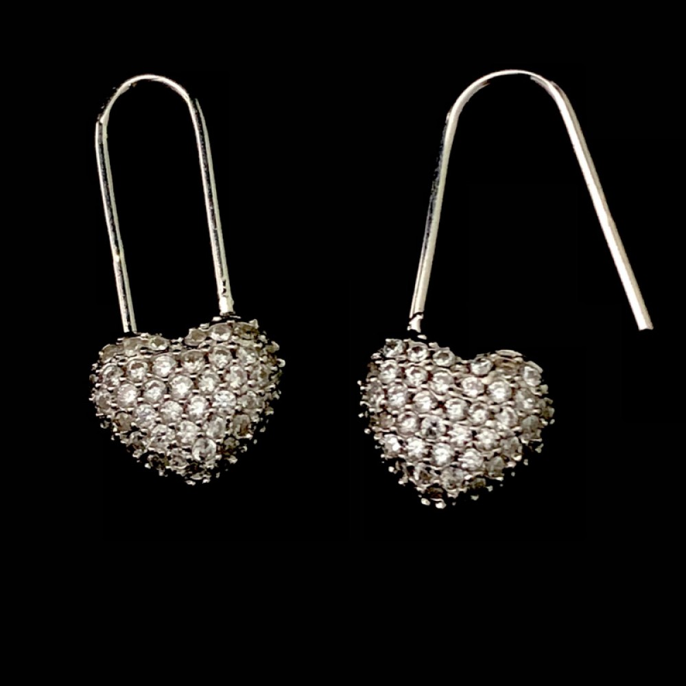 Silver earrings 1