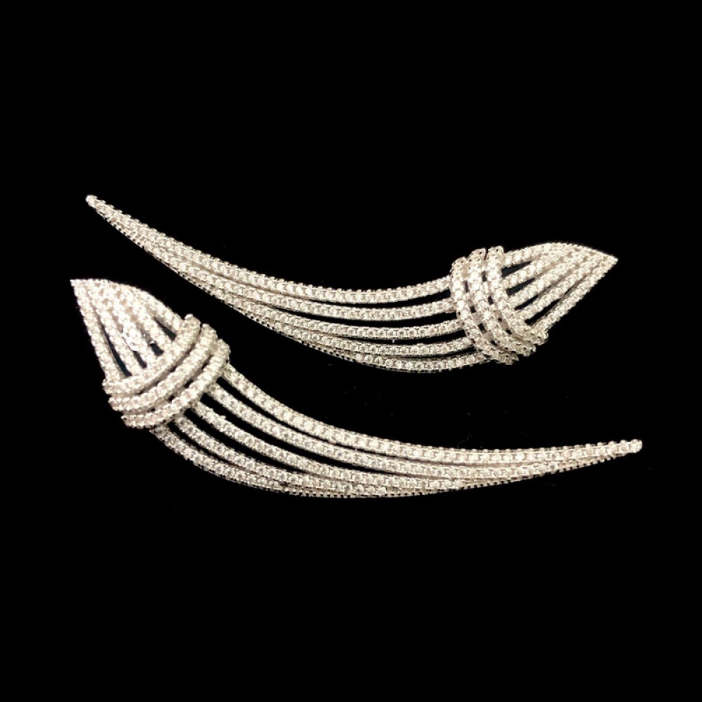 Silver earrings 3